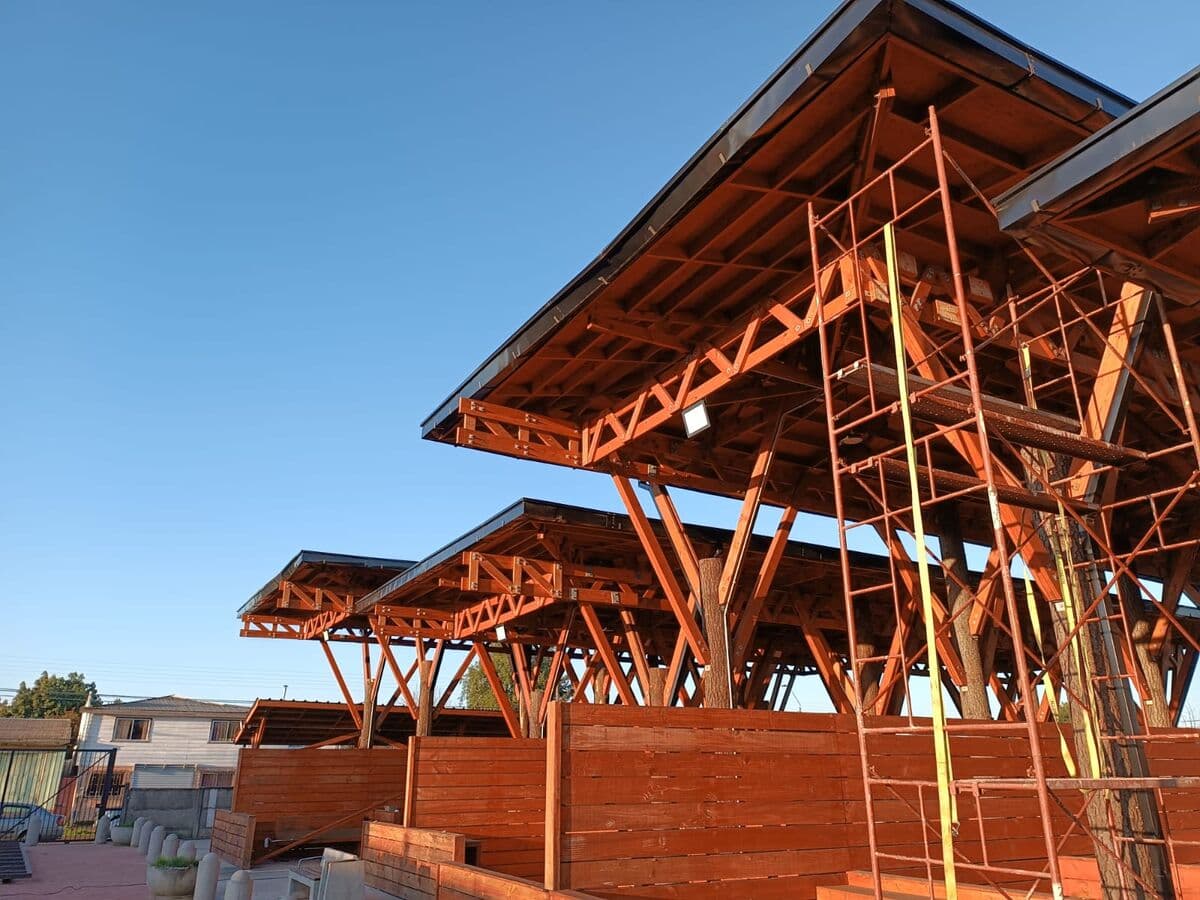Obra ejecutada por Terranova en la zona de Concepción