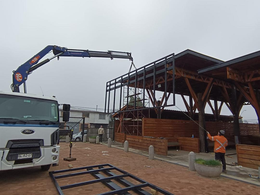 Construcción de Losa de Hormigón de Alto Tránsito en Concepción