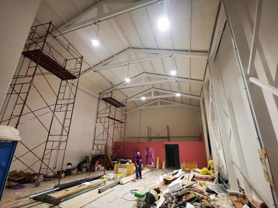Construcción de Radier con Malla de Acero en Chiguayante